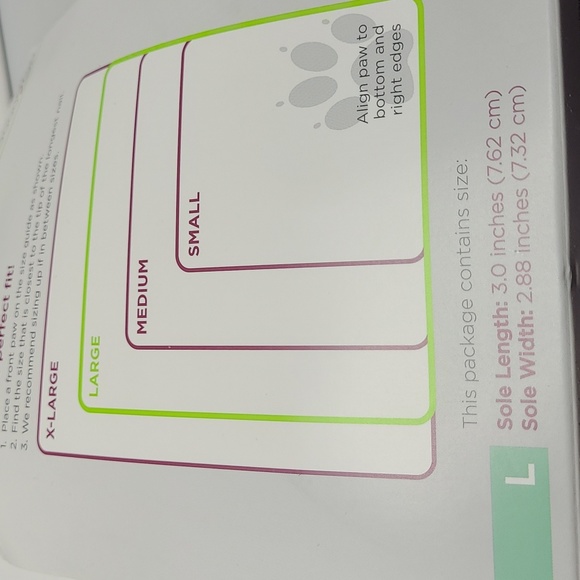 NEW - GOOD2GO NEOPRENE ALL WEATHER FLEECE LINING REFLECTIVE DOG BOOTS SIZE LARGE - Picture 9 of 11